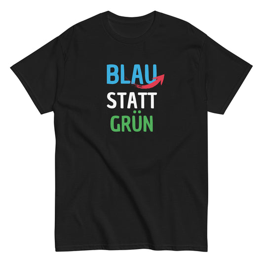 Blau statt Grün T-Shirt
